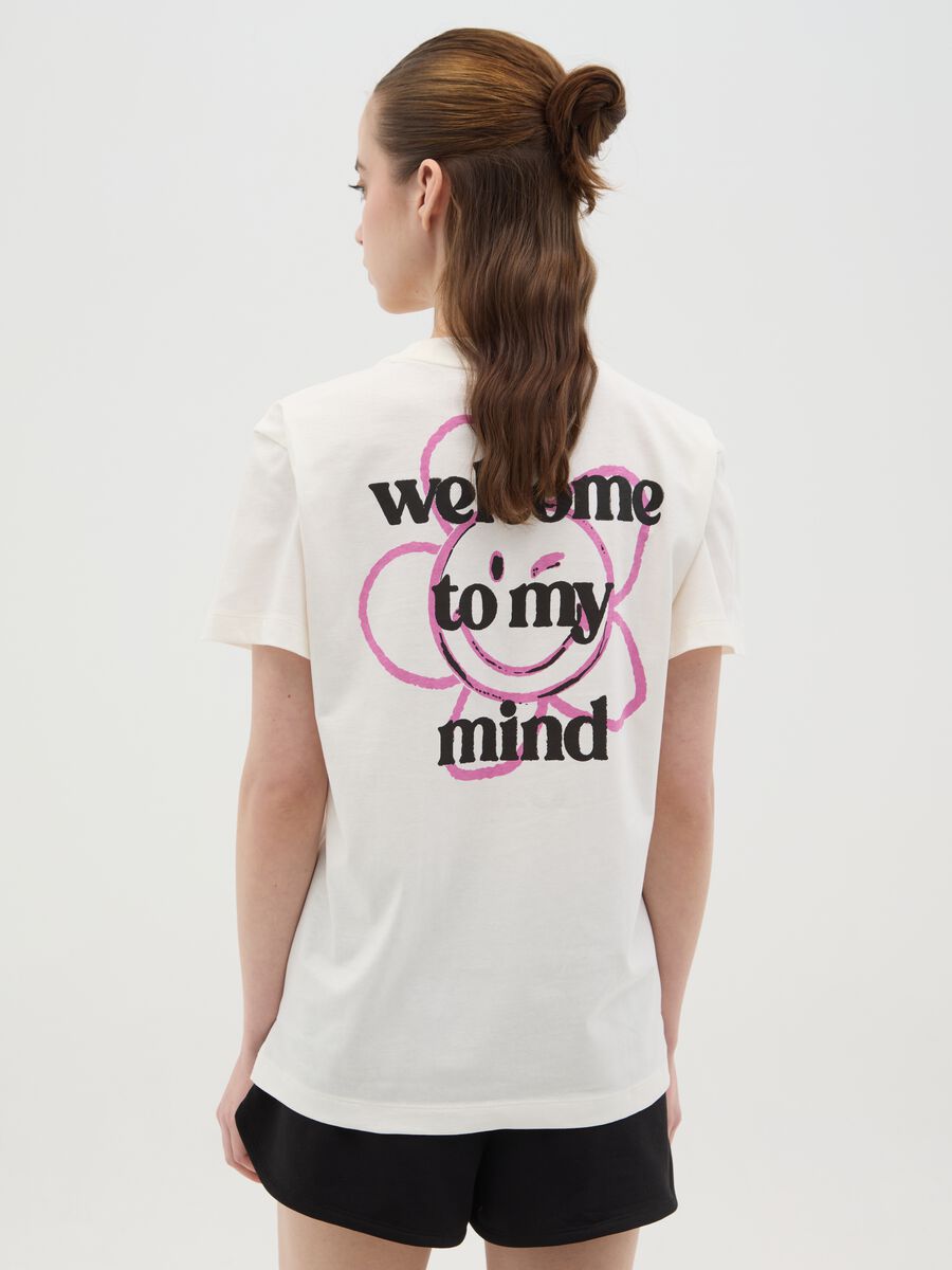 White SmileyWorld cotton T-shirt_3