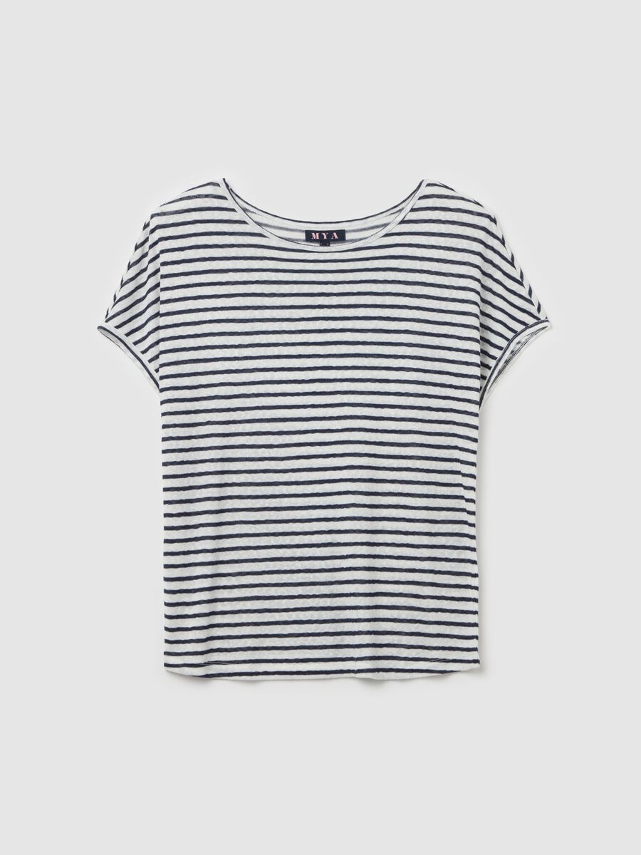Curvy T-shirt in viscose blend_4