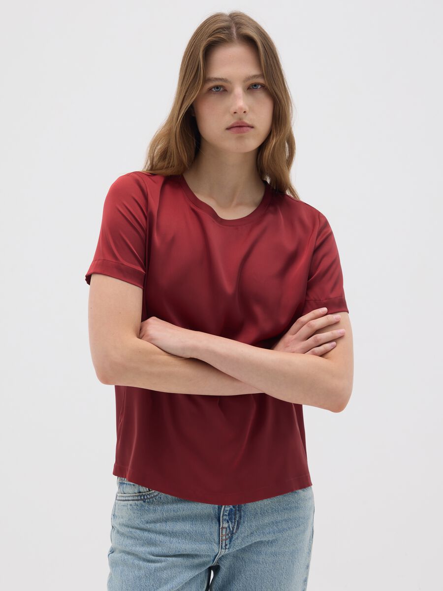 Red Women's T-Shirt_0