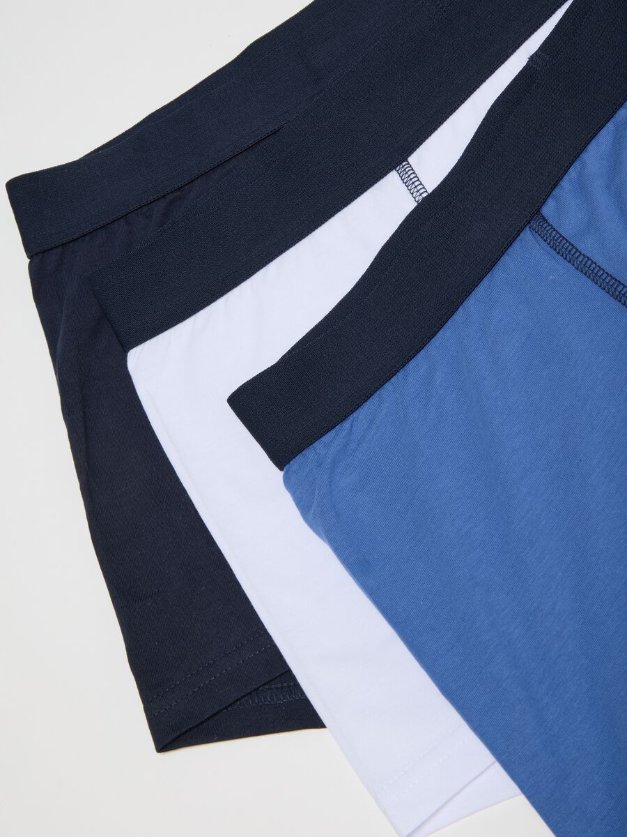 Regular fit blue pure cotton boxer set_5