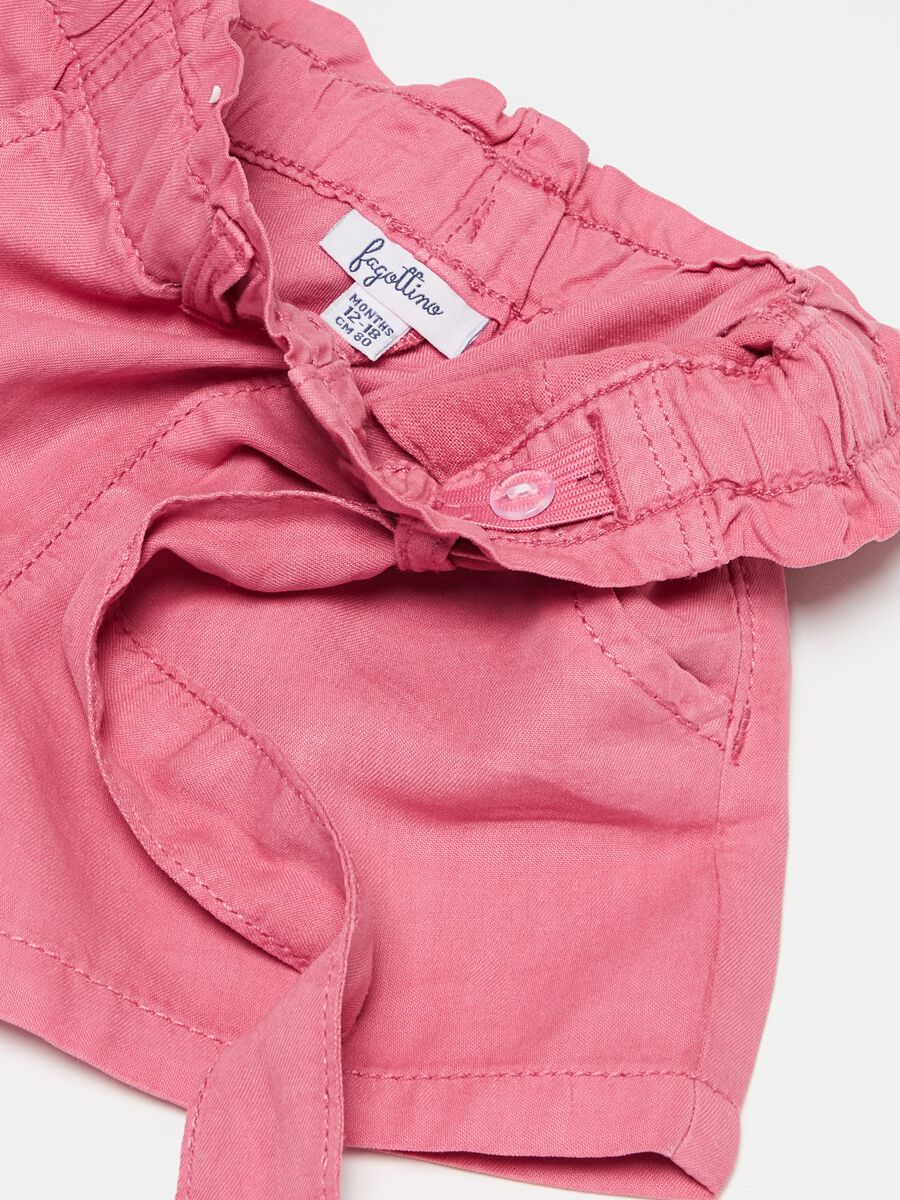 Shorts in TENCEL™ Lyocell with belt_2
