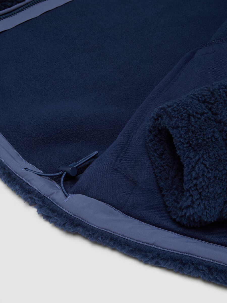 Full zip sherpa jacket ALTAVIA WITH DEBORAH COMPAGNONI_5