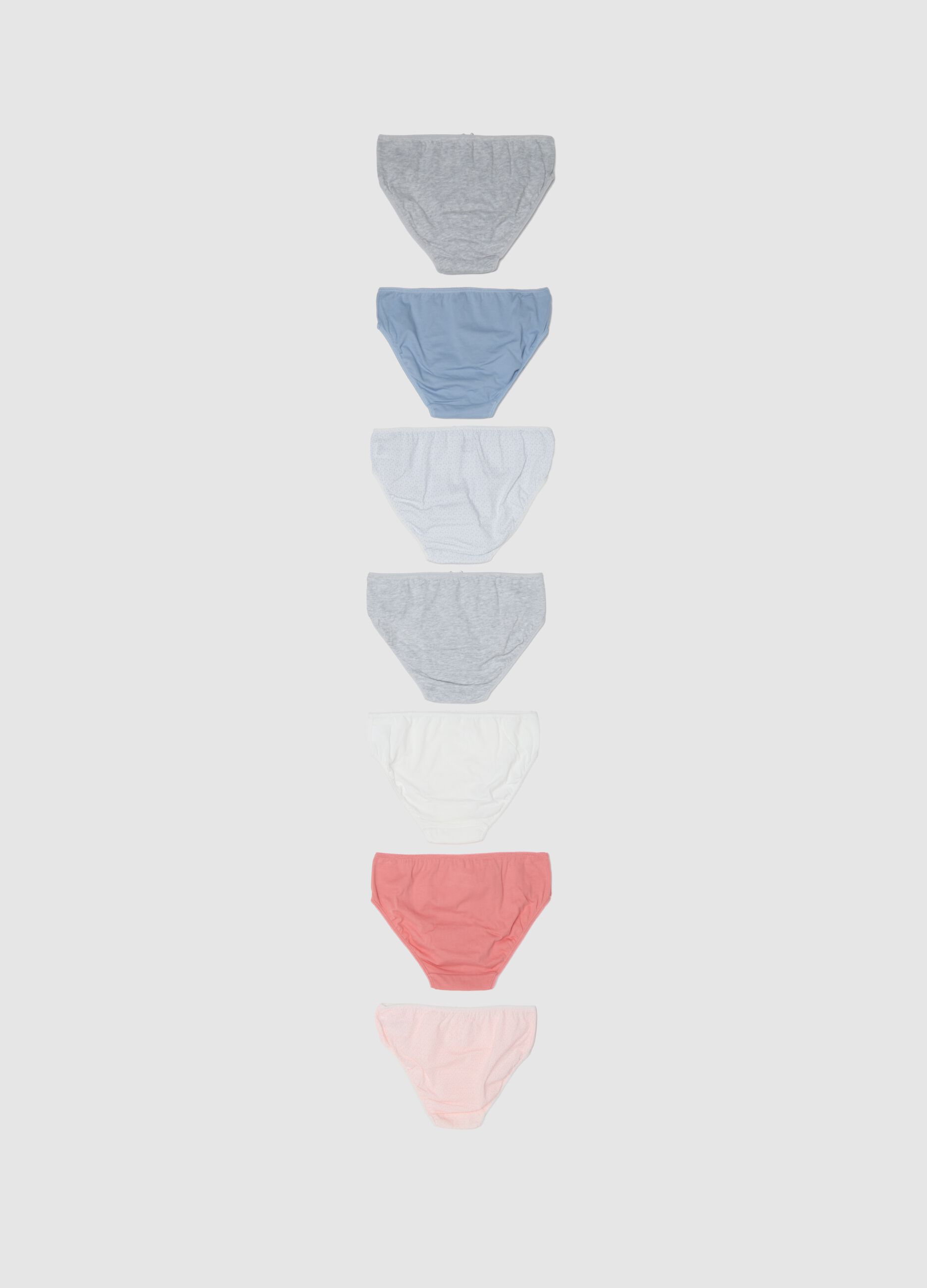 Girl’s Pure Cotton Multicolour Panties Multipack