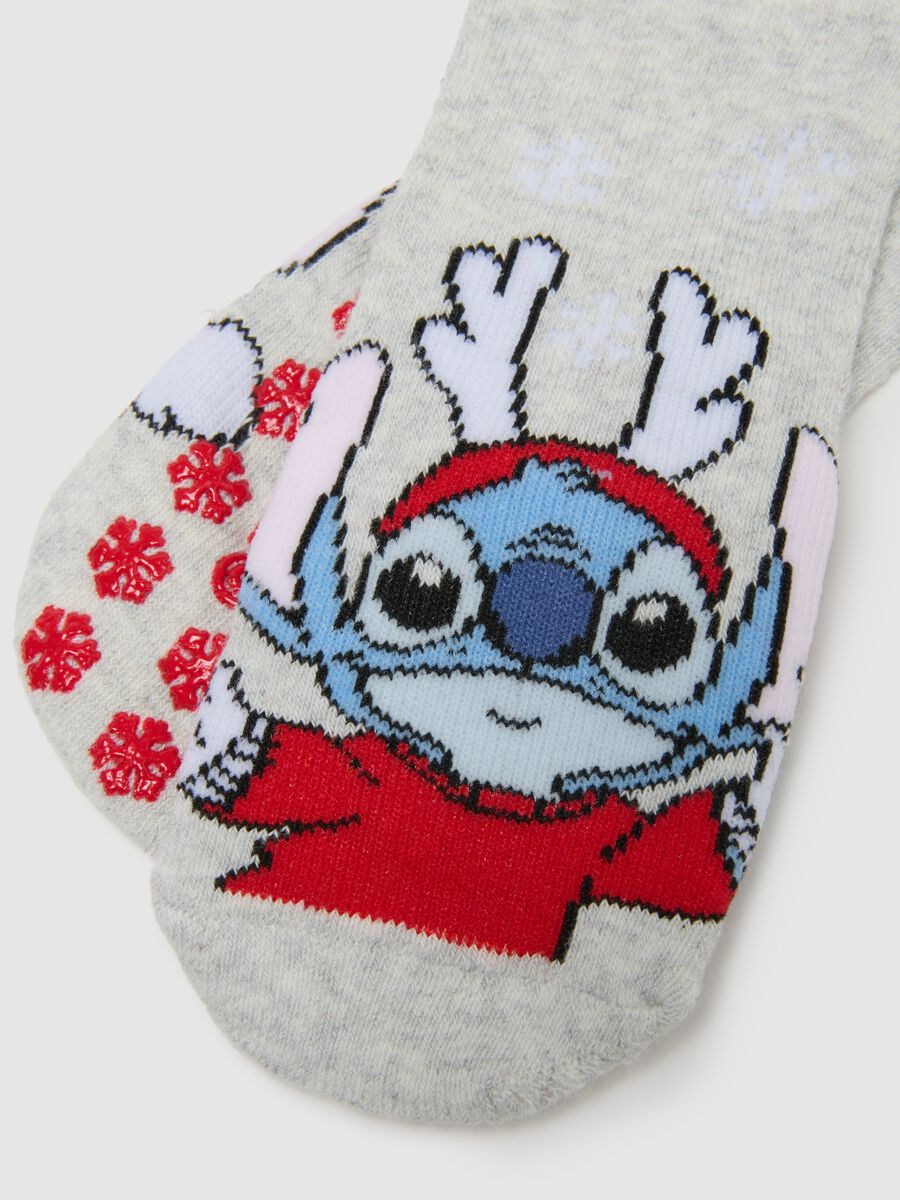 Disney Infant Anti-Slip Multicolor Cotton Blend Socks Twin Pack_1