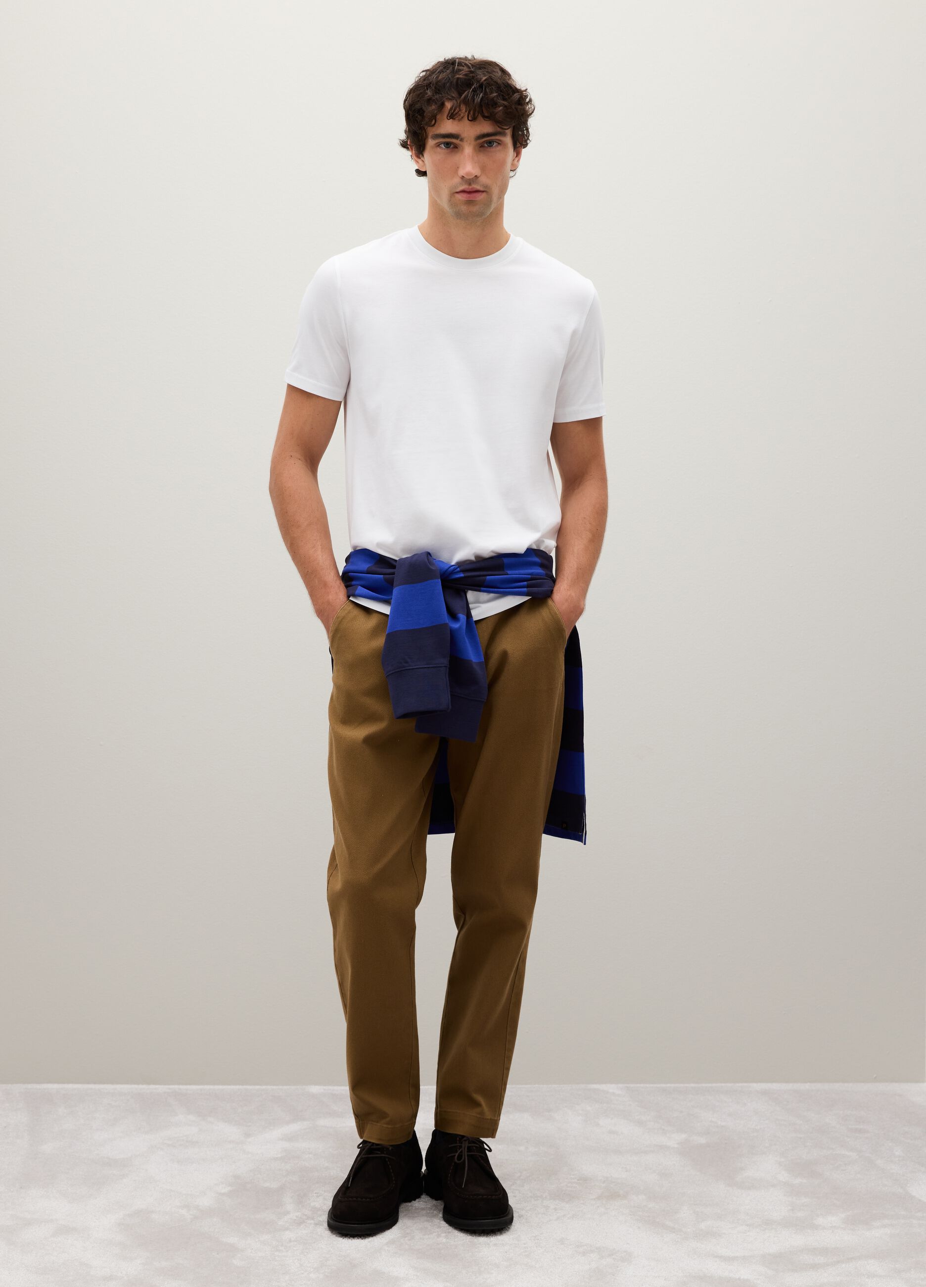White pure cotton T-shirt