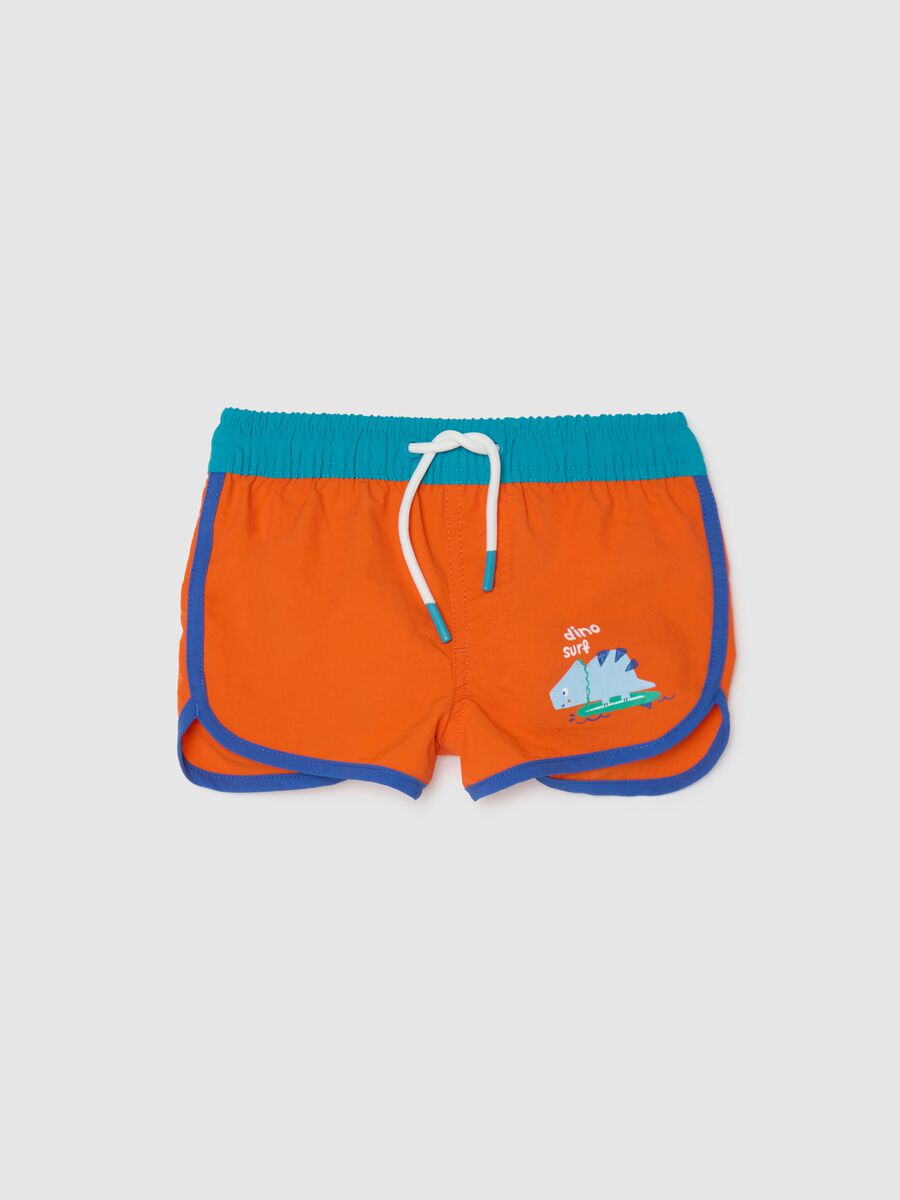Kids' regular fit multicolour mix shorts_0
