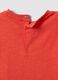 Red short-sleeve pure cotton oversized fit T-shirt for baby boy_3