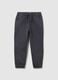 Children's Black Stretch Cotton Trousers - Regular Fit_0