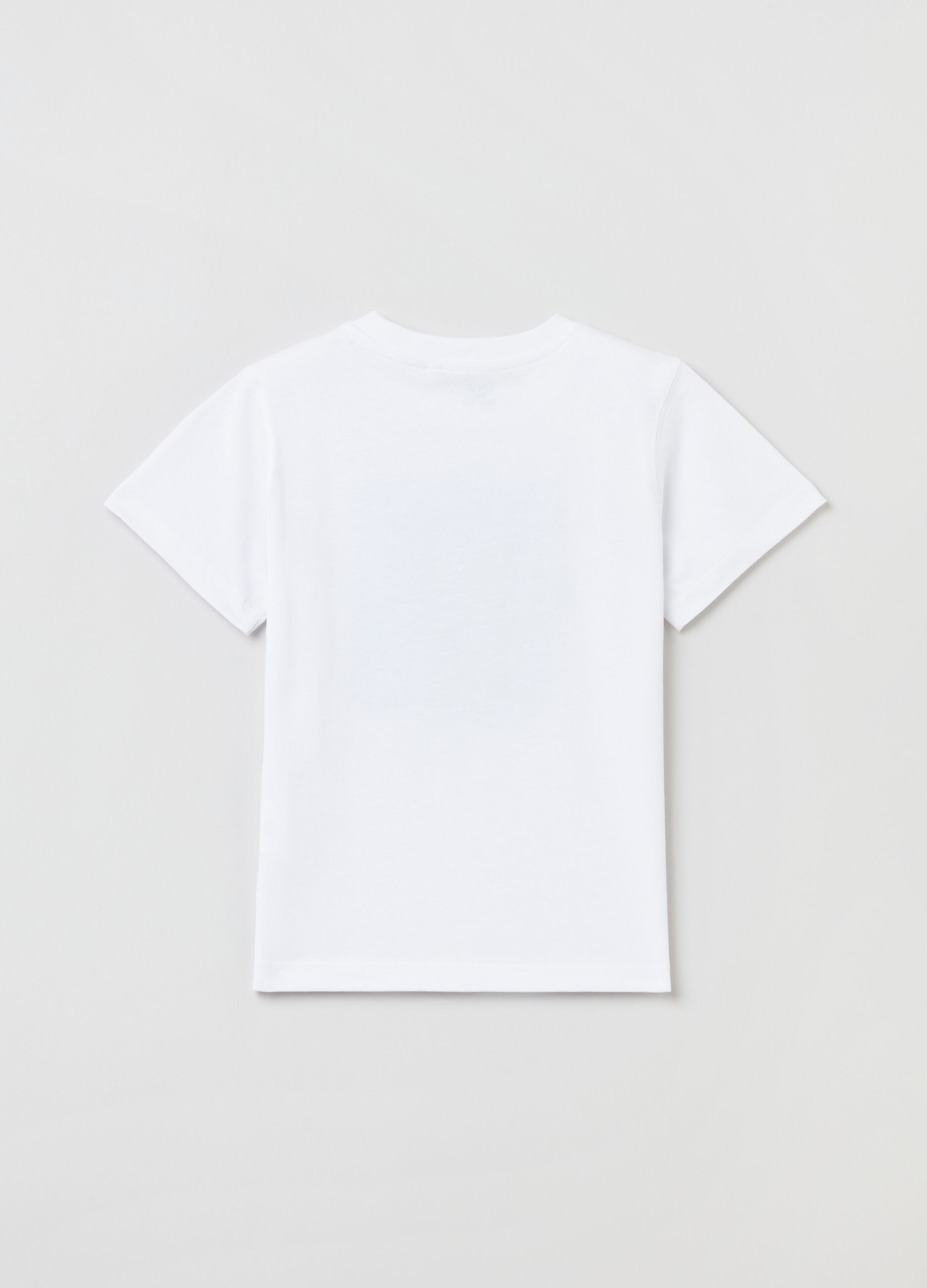 T-shirt in cotone con stampa dinosauro_1