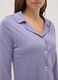 Purple pure viscose pyjamas with V-neck and prints, regular fit_3