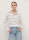 Multicolour striped pure cotton jumper regular fit_2