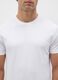 Men's White Pure Cotton T-Shirt_1