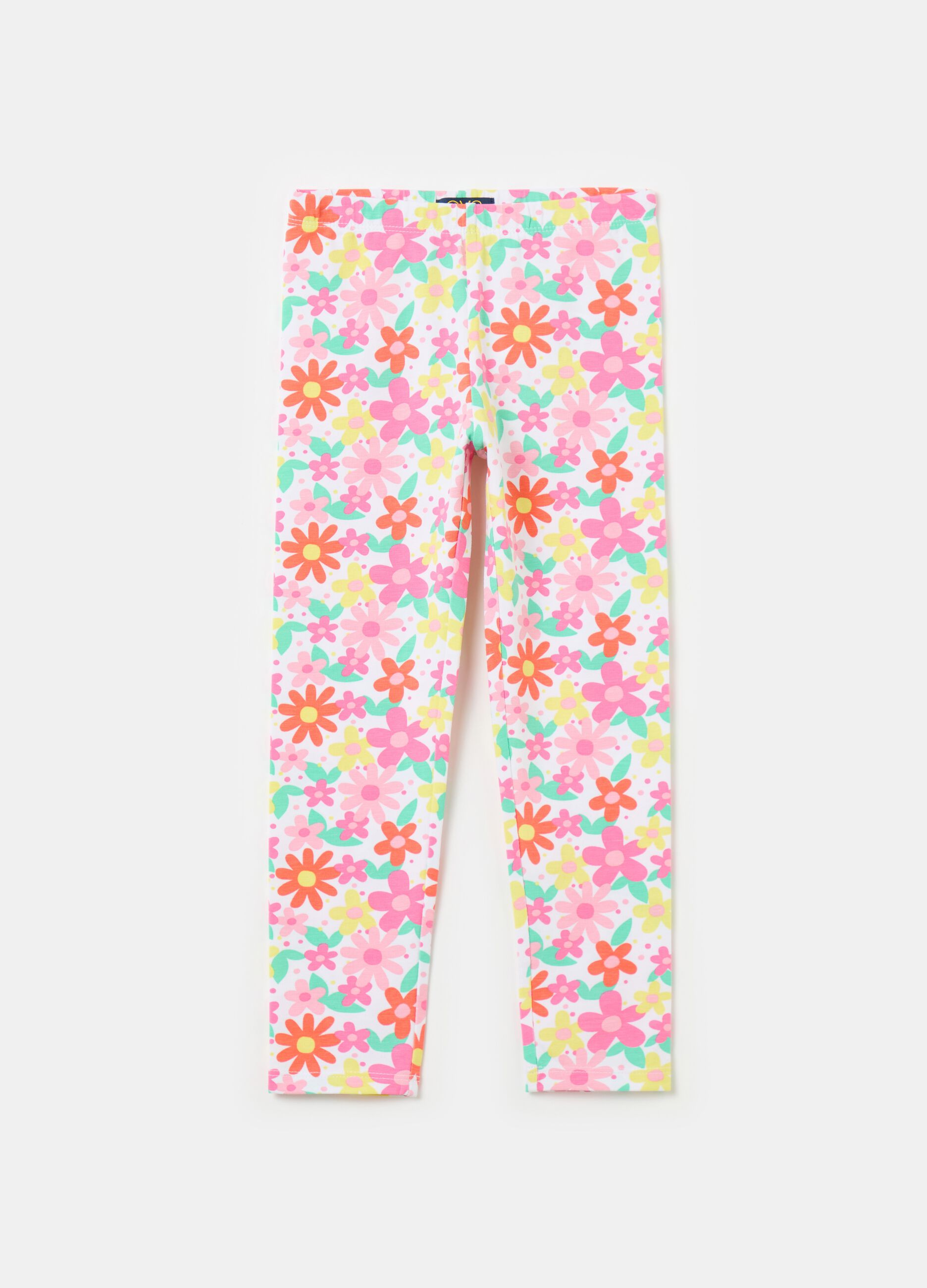 Printed stretch leggings