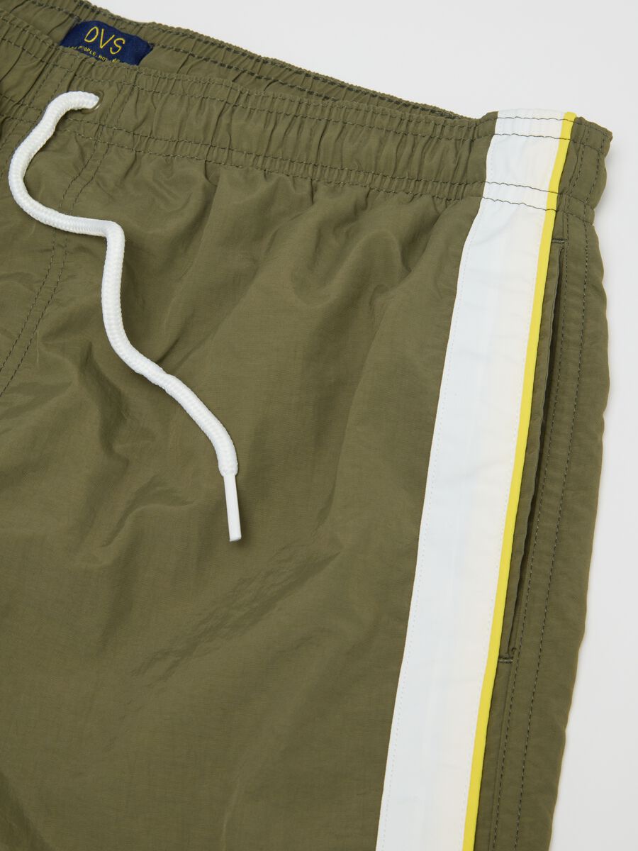Men's Multicolour Blend Regular Fit Shorts_1