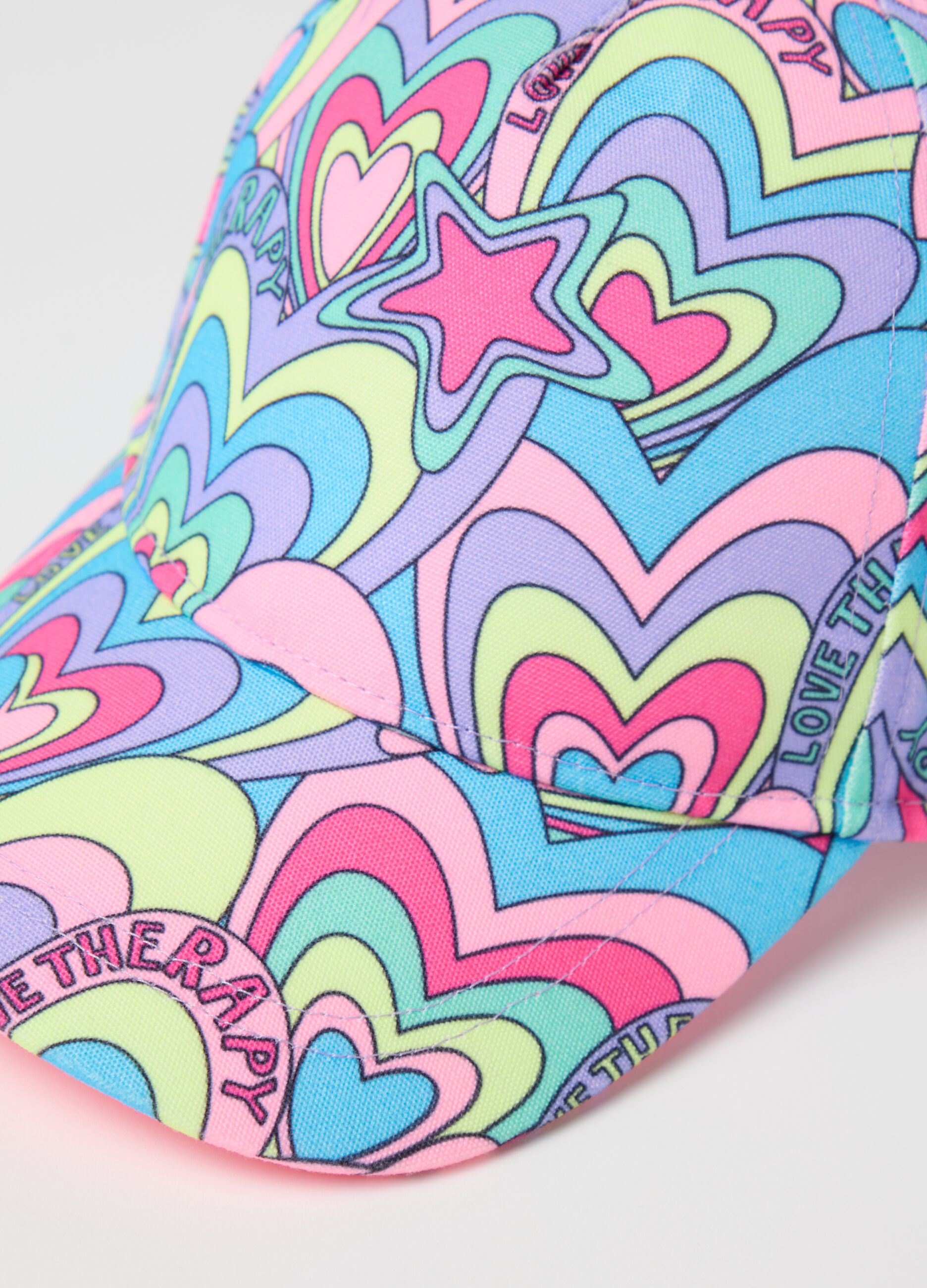 Multicolour cap with colourful print OVS Kids