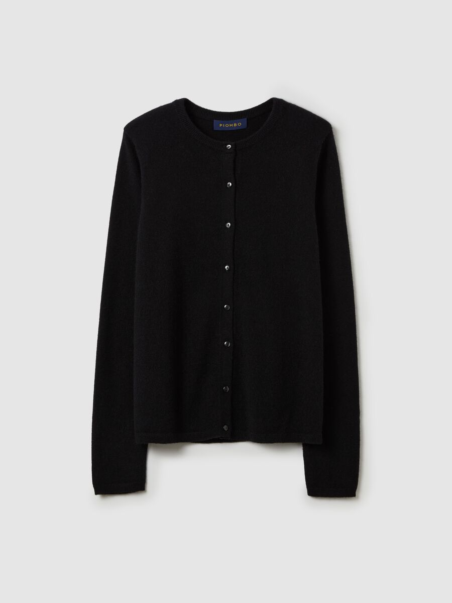 V-neck cashmere cardigan_4