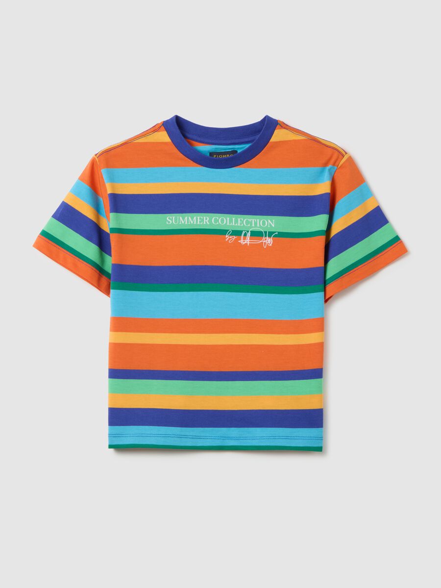 Children's multicolor pure cotton t-shirt in regular fit_3