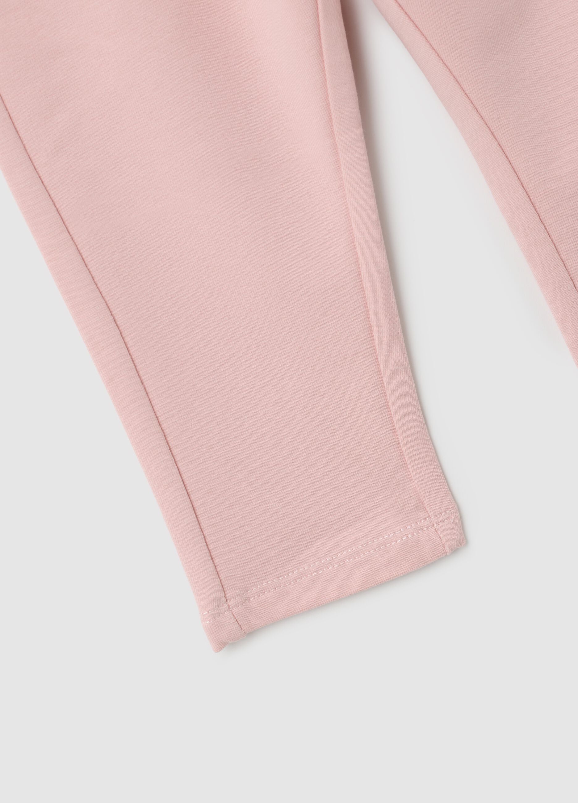 Girls' Stretch Pink Trousers