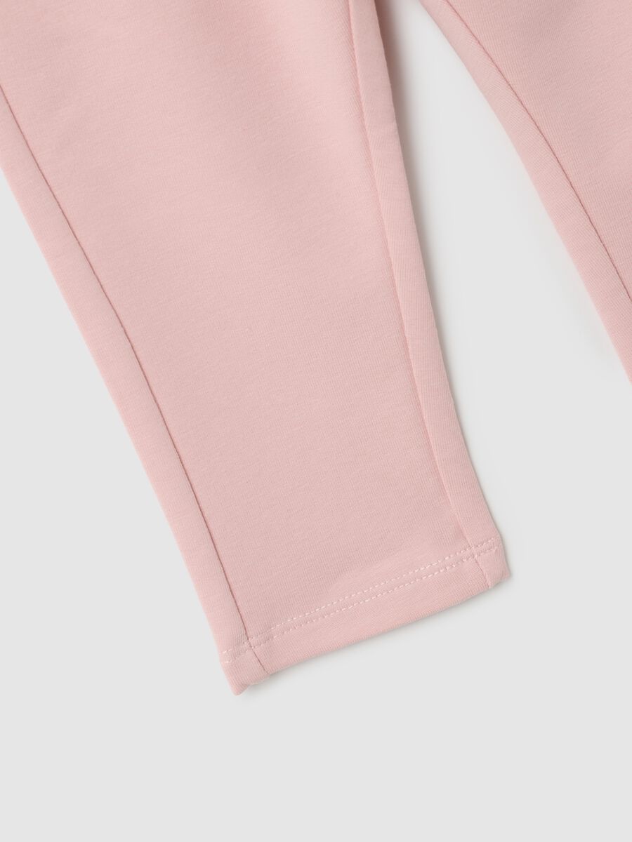 Girls' Stretch Pink Trousers_3