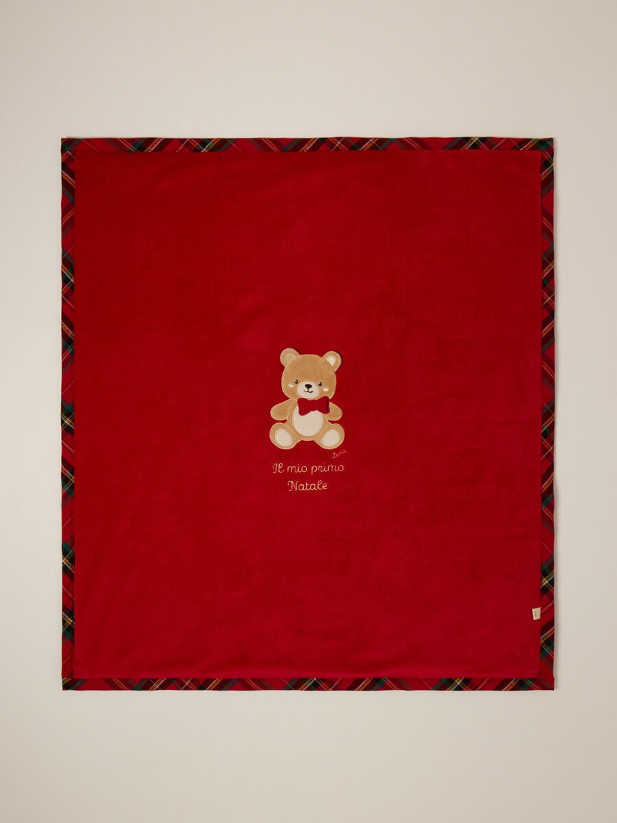 IANA Cotton Blend Velour Blanket_0