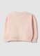 Pink pure cotton crew-neck sweatshirt_1