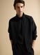 Full-zip nera con colletto in tessuto elasticizzato Easy Dry regular fit_0