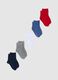 Multipack of Children's Short Cotton Blend Socks in Multicolour_0