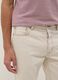 Beige denim jeans in pure cotton, relaxed fit_3