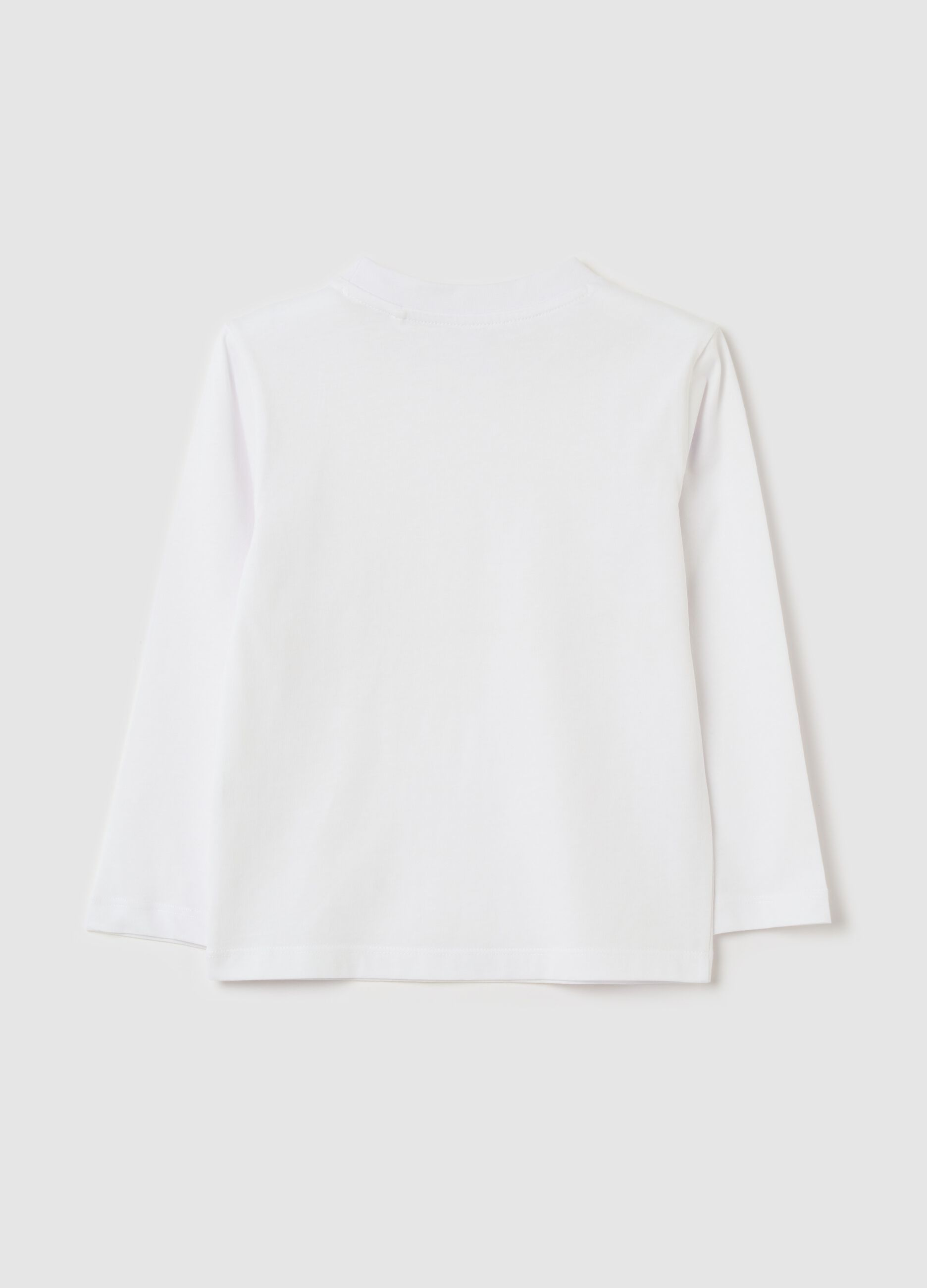 Long-sleeved T-shirt in cotton