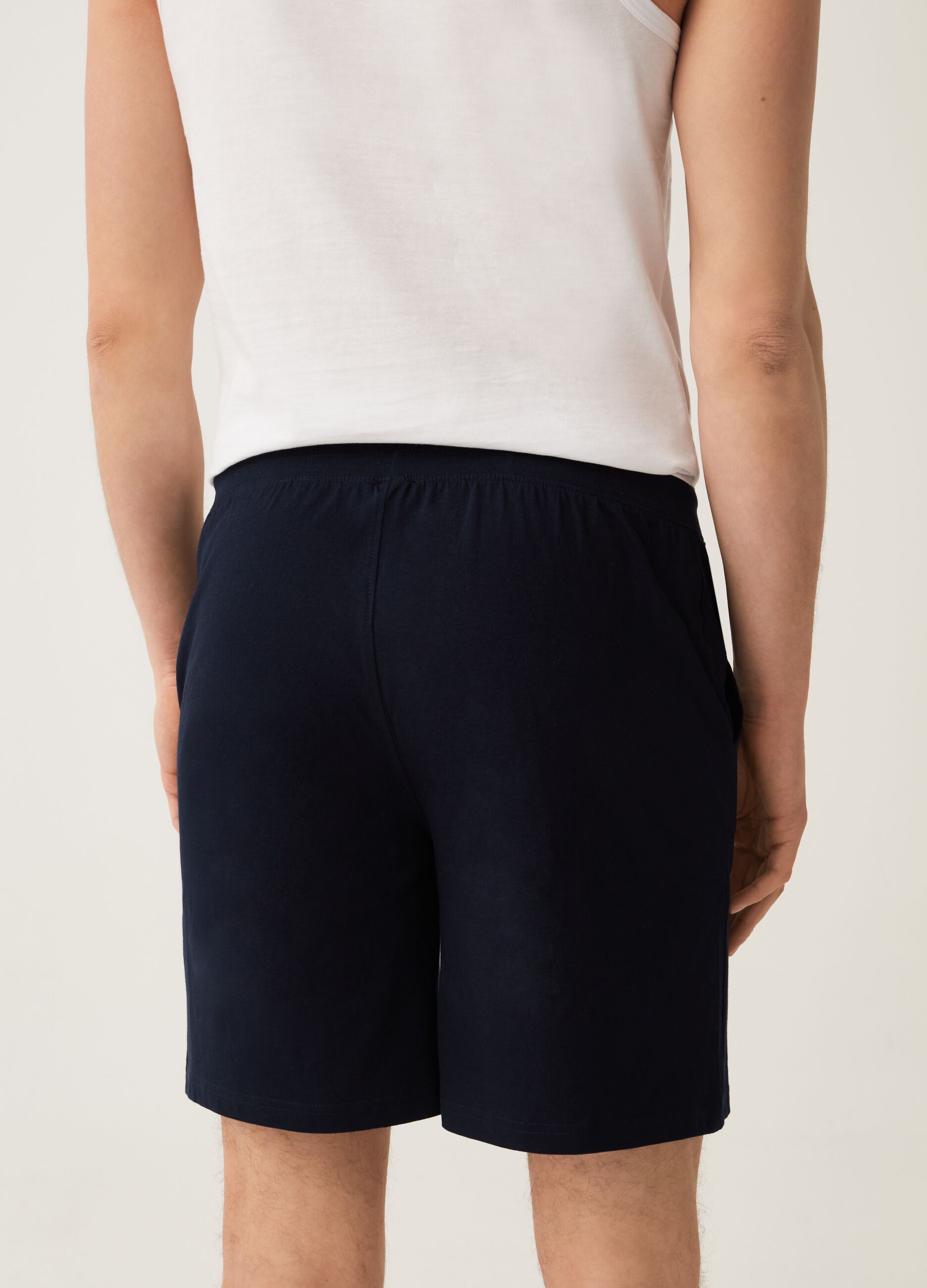 Shorts pigiama con coulisse_2