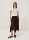 White stretch cotton T-shirt with square neckline_1