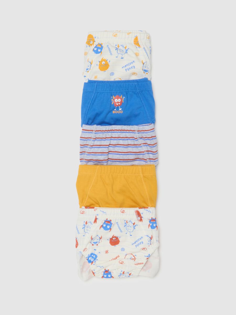 Set multipack slip da bambino in puro cotone multicolor regular fit_2