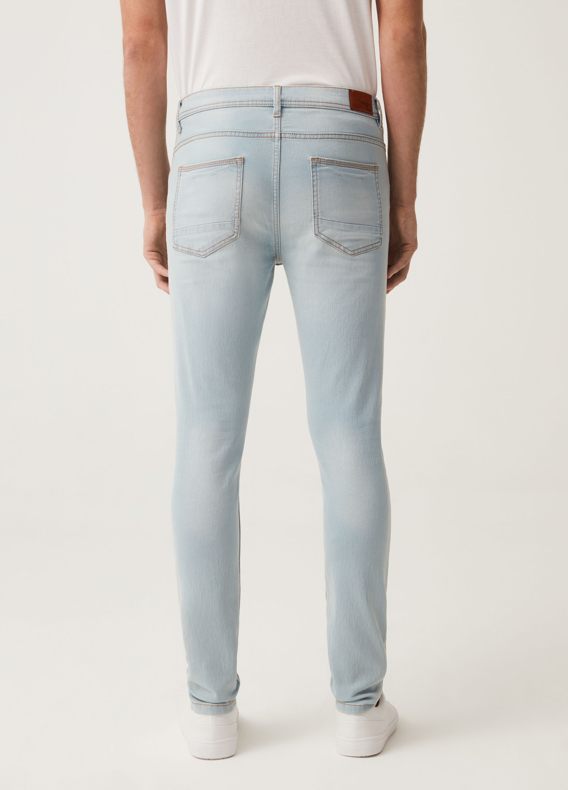 Super-skinny-fit stretch jeans