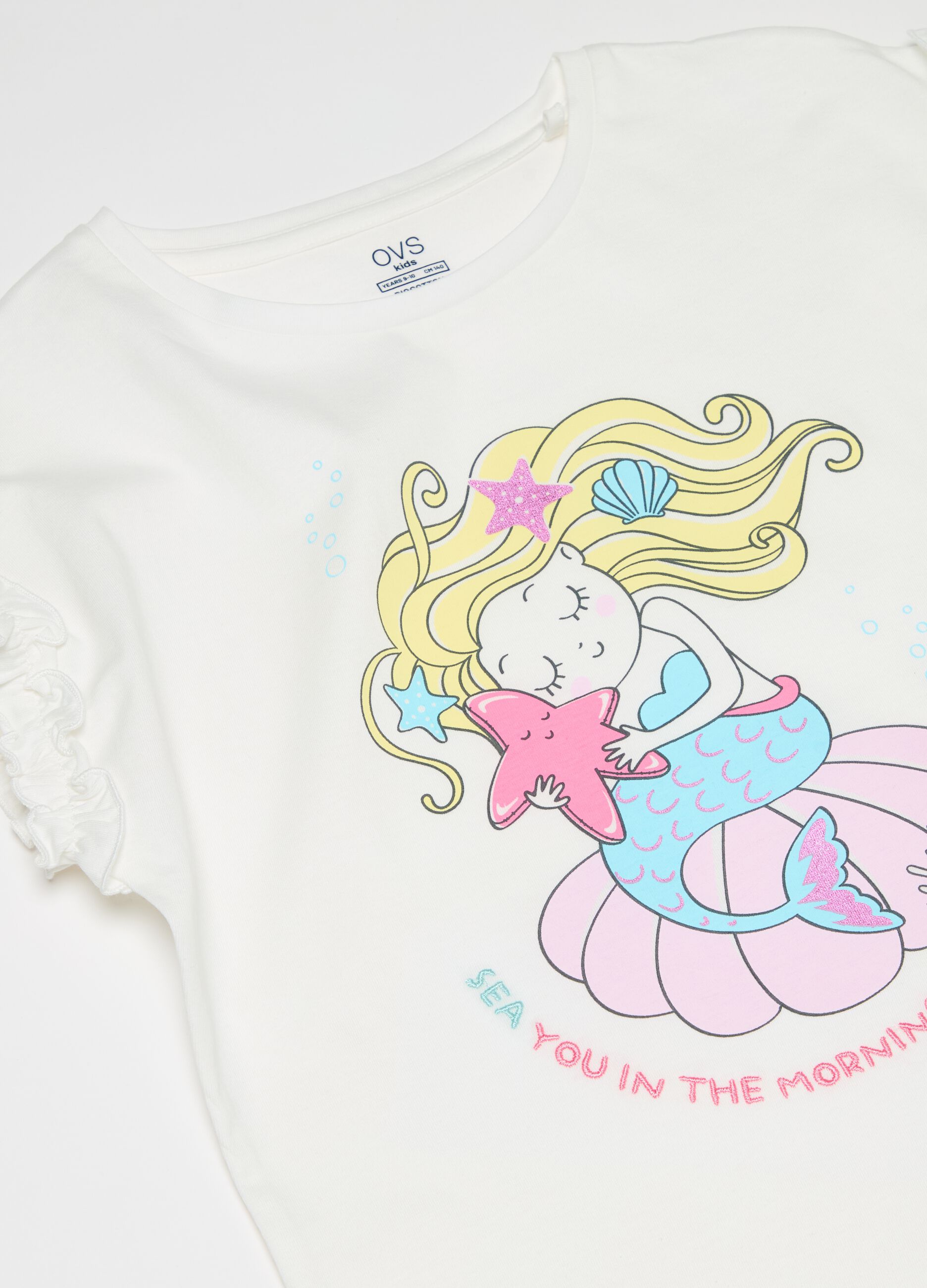 Organic cotton pyjamas with print
