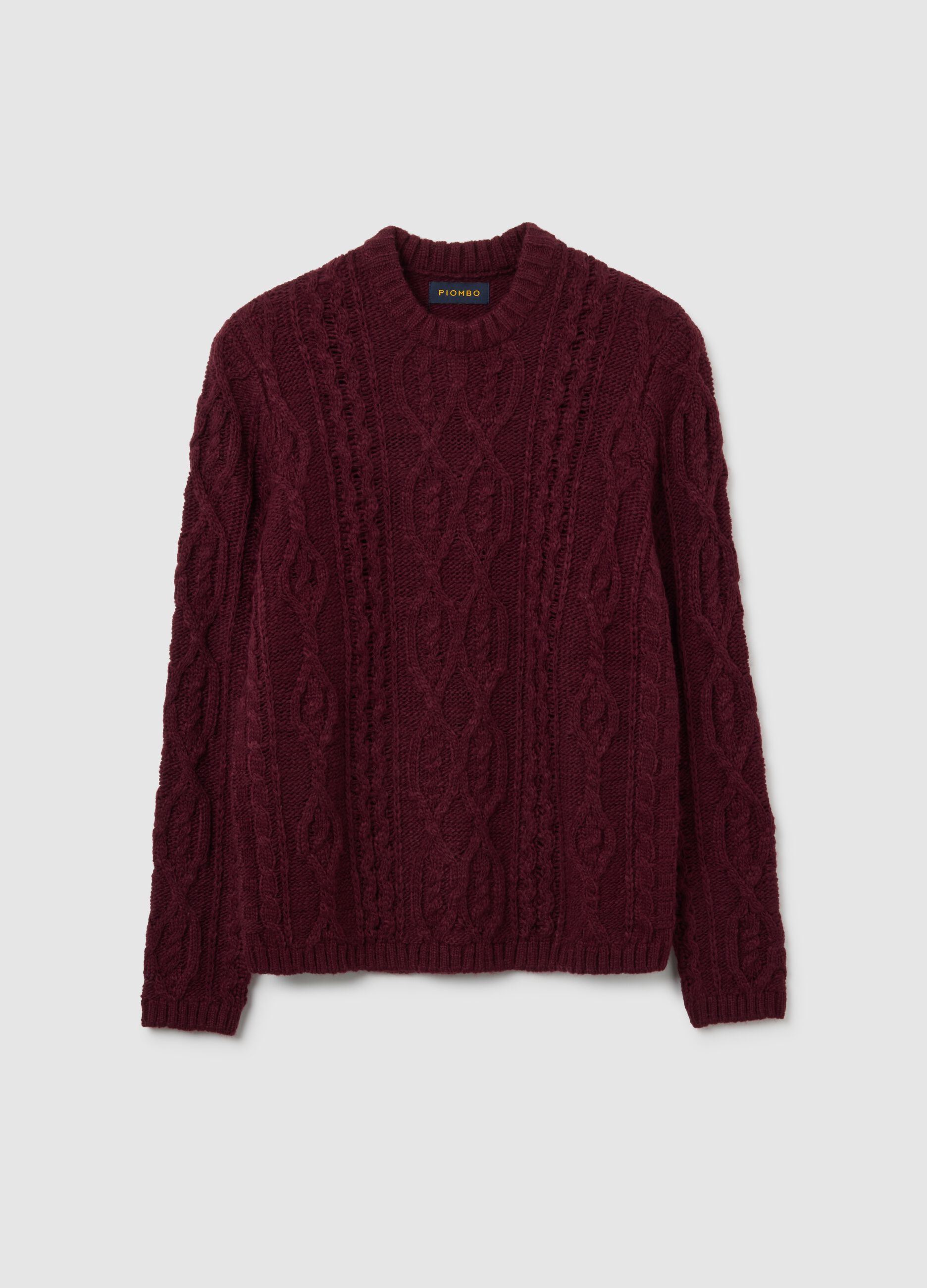 Red Sweater Regular Fit