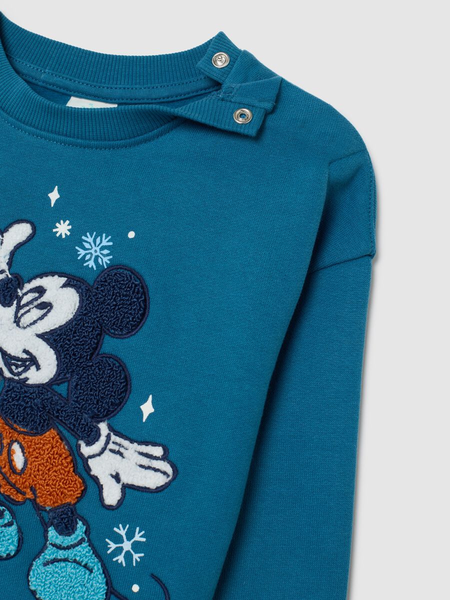 Kids' blue cotton tracksuit regular fit_2