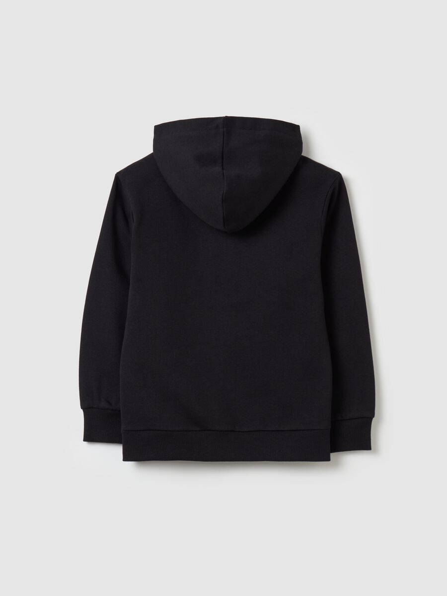 Hooded full-zip jumper with Super Mario™ print_1