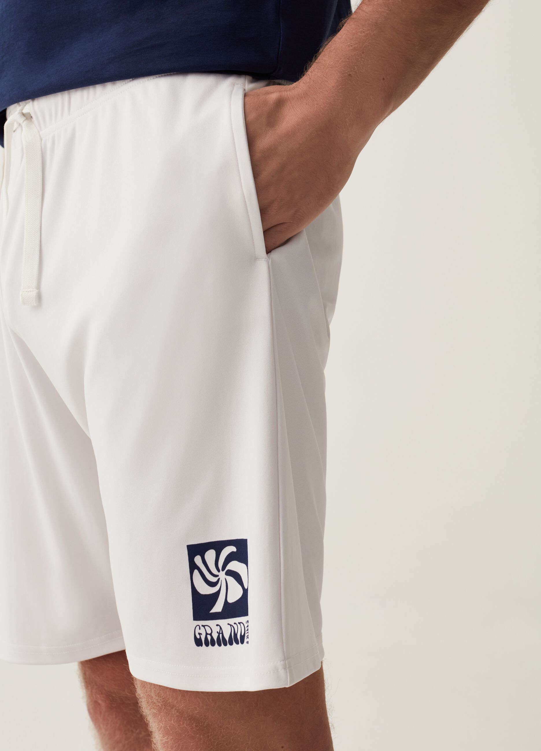 Bermuda jogger con stampa Grand&Hills_3