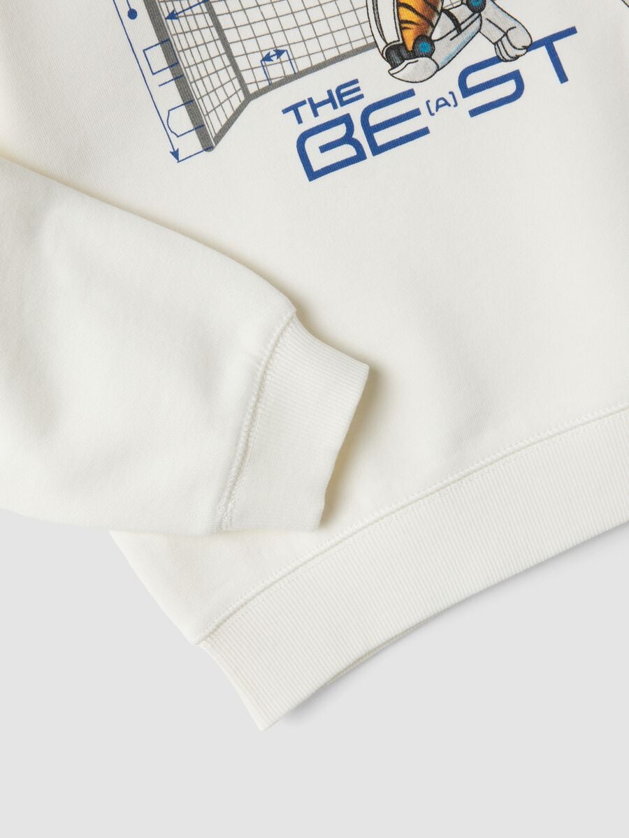 White organic cotton crew-neck sweatshirt_2