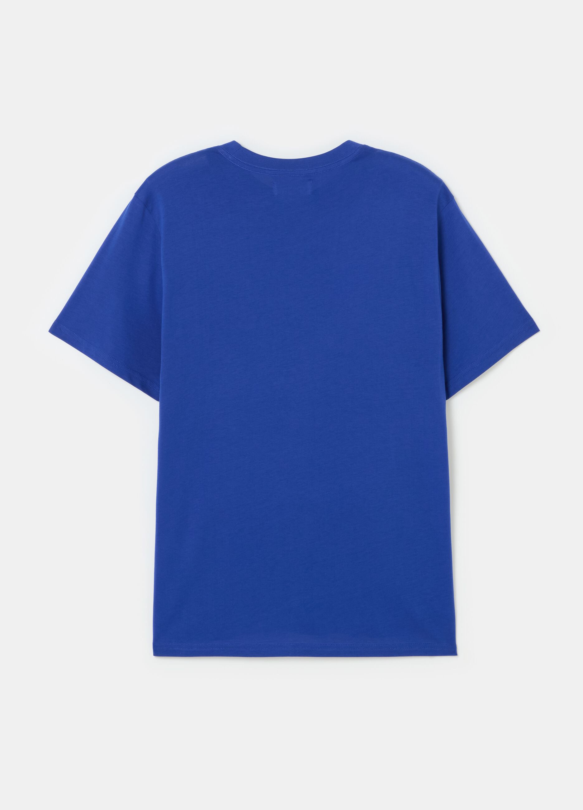 T-shirt girocollo in cotone Supima