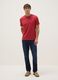 Regular Fit Red Pure Cotton T-shirt_1