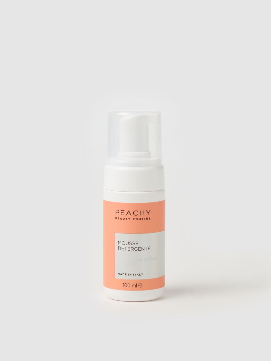 Peach cleansing mousse_0