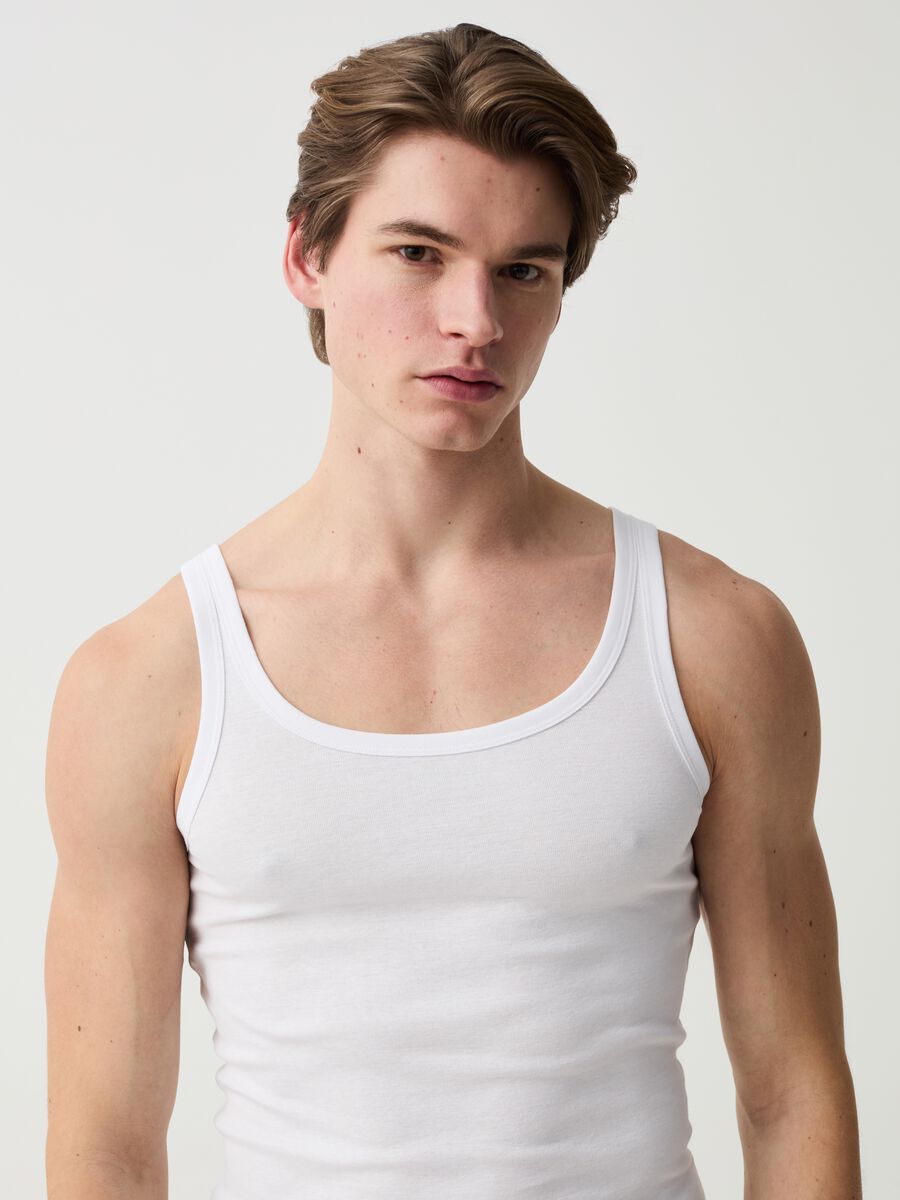 Two-pack organic cotton racerback vests_1