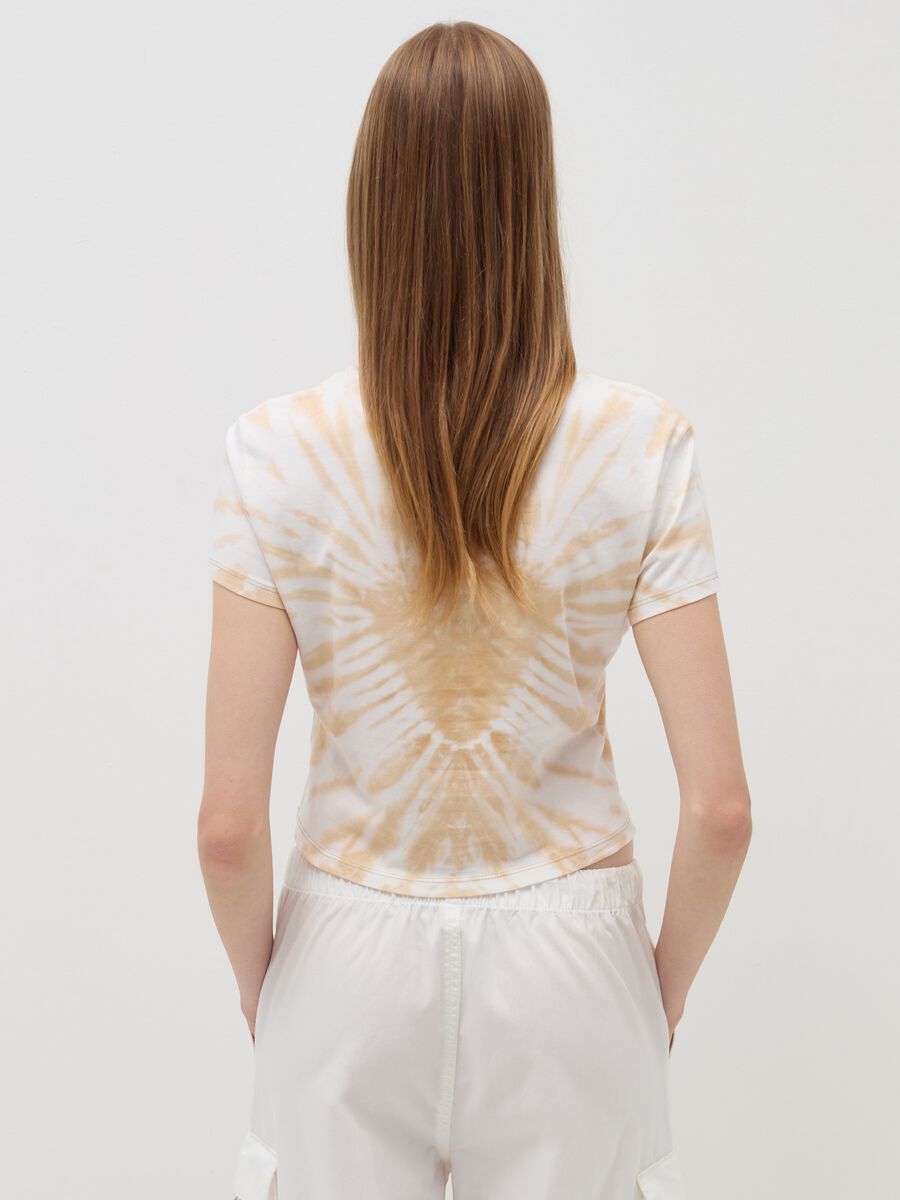 Crop T-shirt in cotton_2