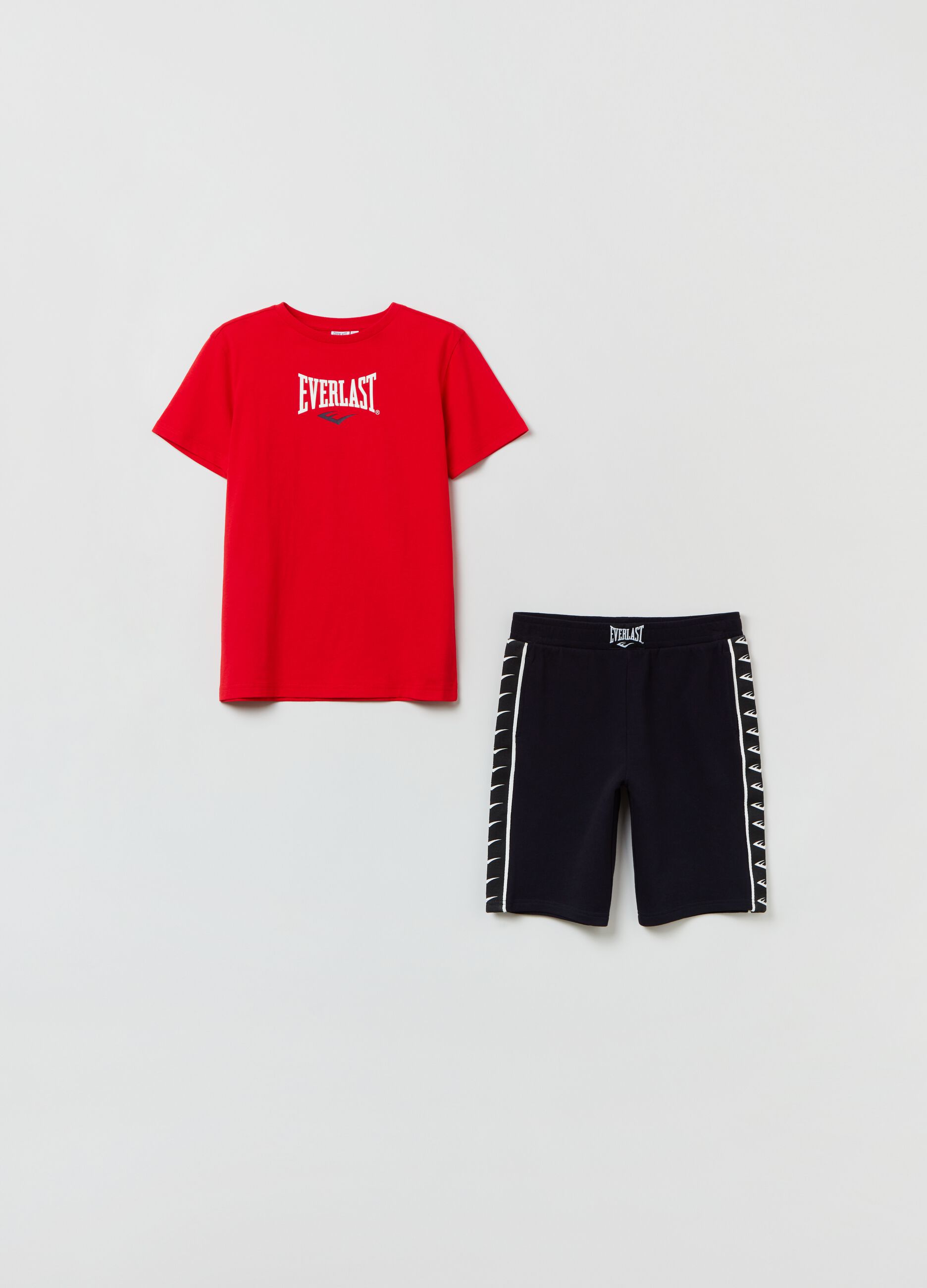Everlast T-shirt and shorts jogging set