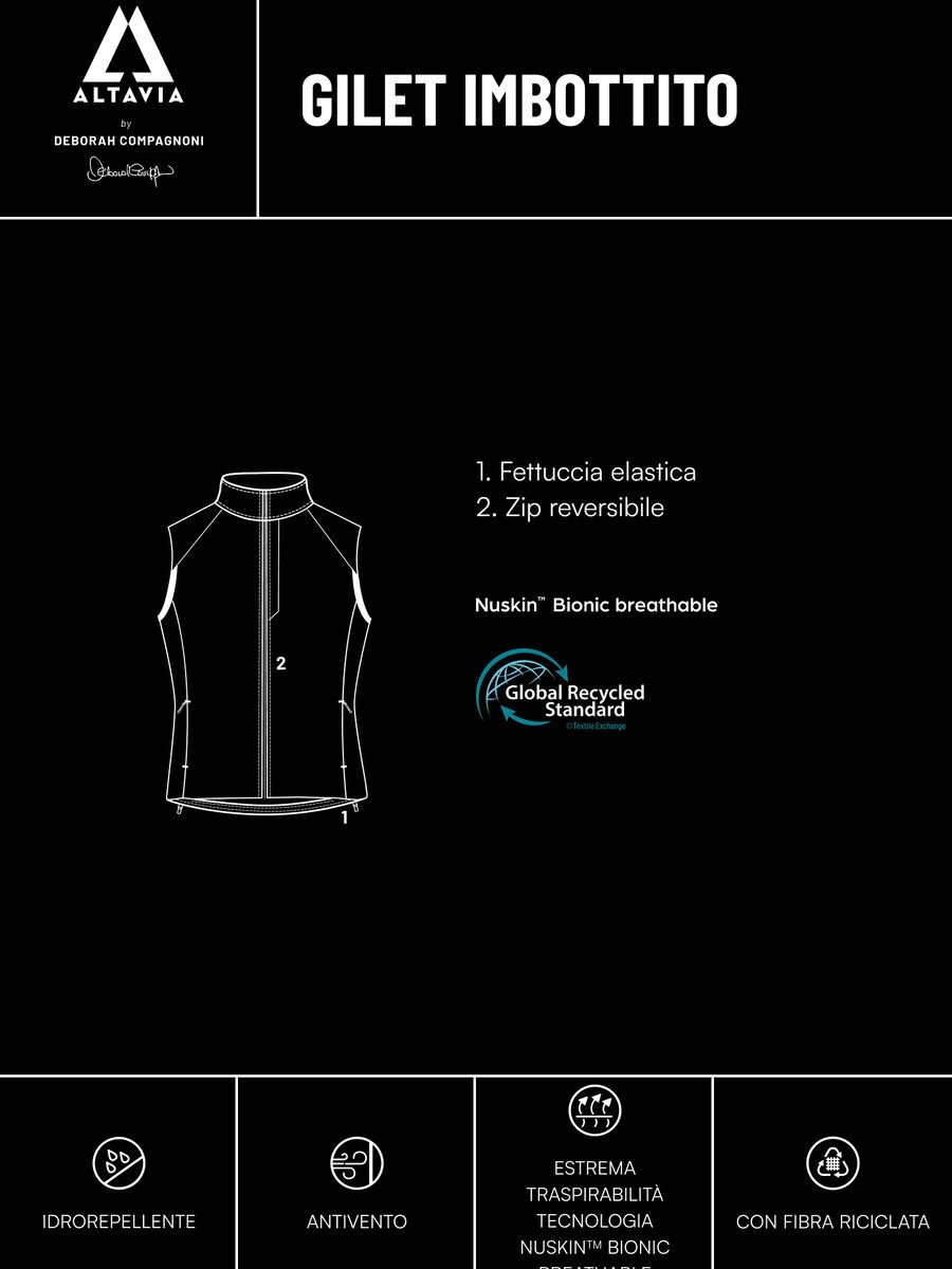 Padded Vest ALTAVIA WITH DEBORAH COMPAGNONI_8