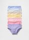 Multicolour Stretch Cotton Briefs by OVS_0