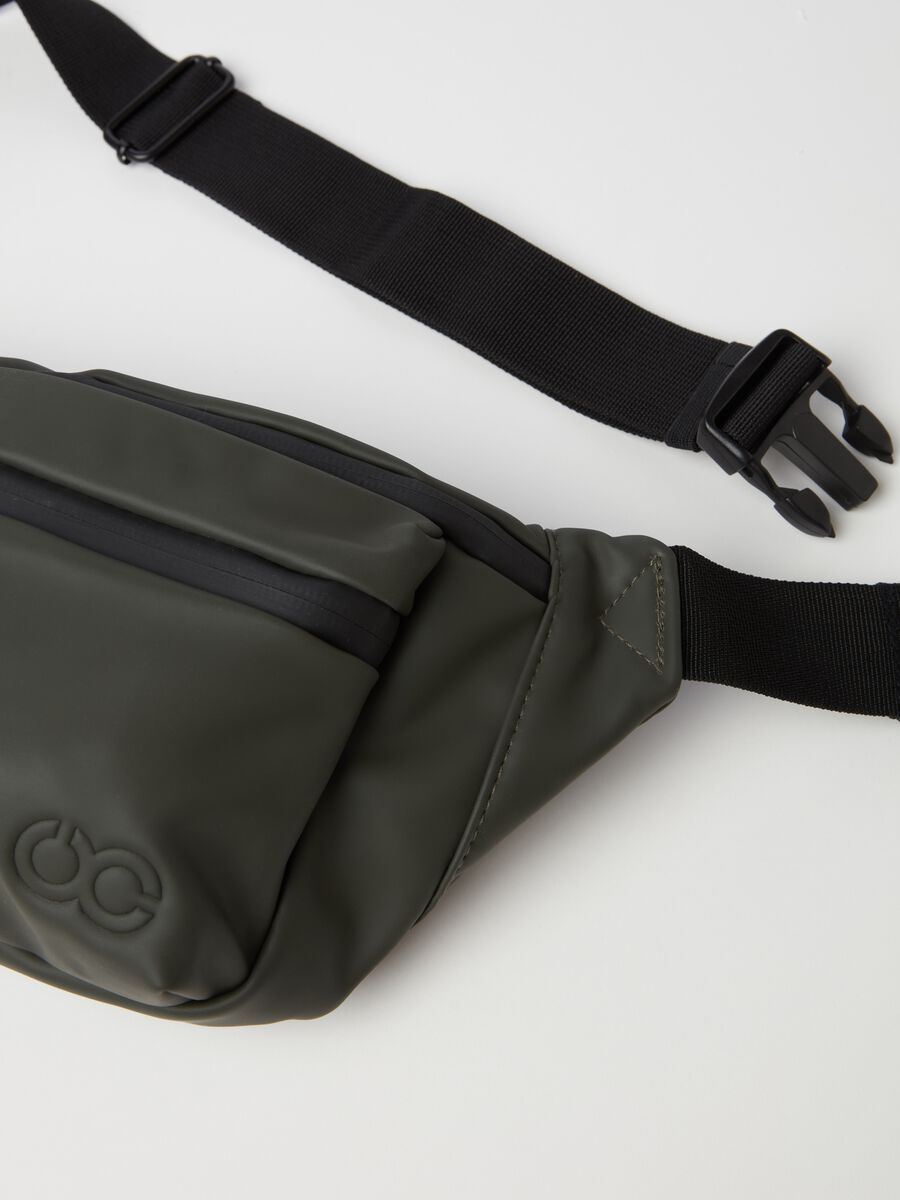 Waterproof bum bag with outer pocket_2