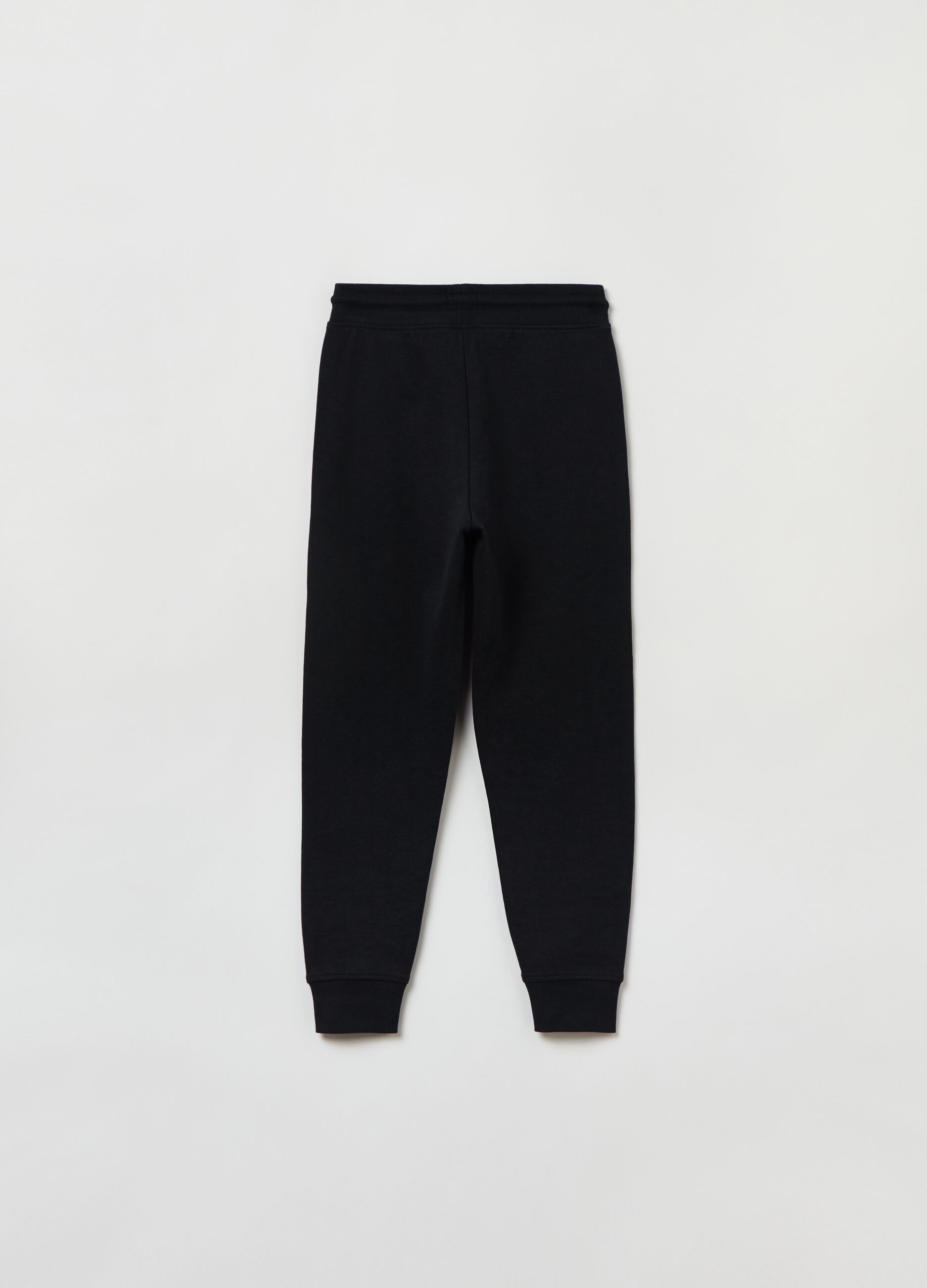 Joggers in felpa con coulisse _1
