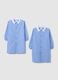 Children's School Smock in Multicolour Cotton Blend_0